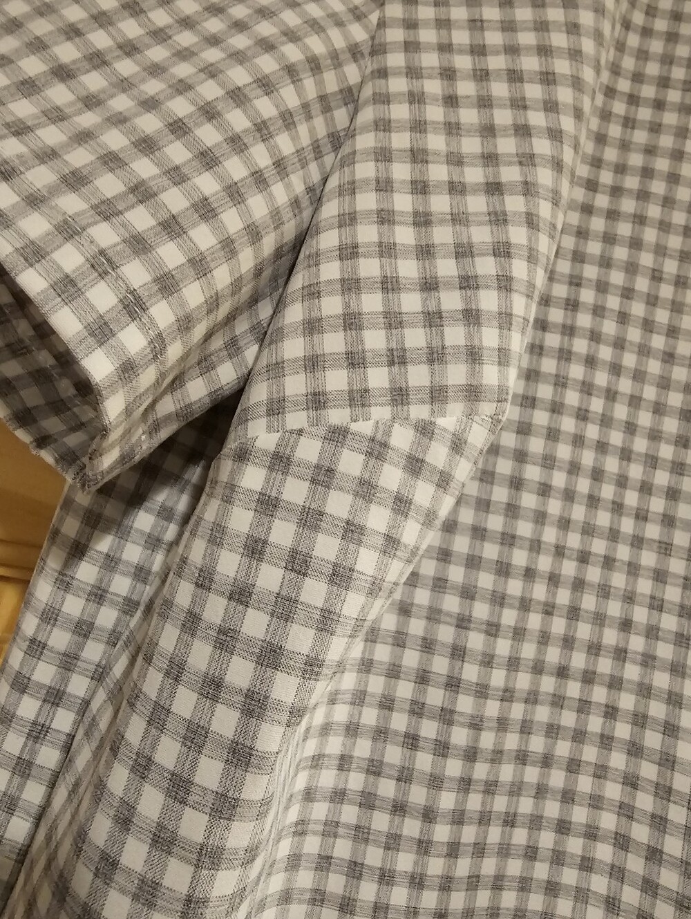 ZeroXposur Small Gingham Button-Down Shirt Womens Short Sleeve - Picture 8 of 13